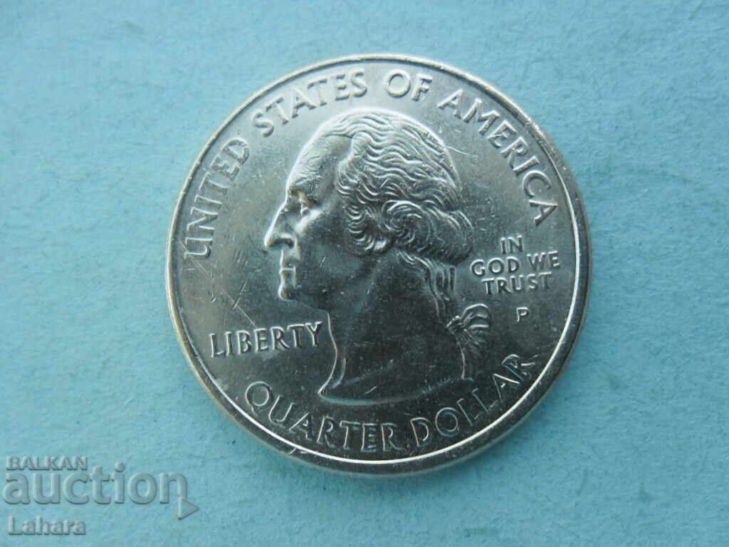 1/4 dollar 2001 USA with price € 0.70 | 1.37 BGN