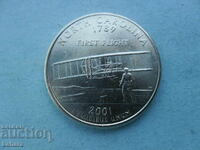 1/4 dollar 2001 USA
