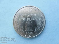 1/4 dollar 2000 USA