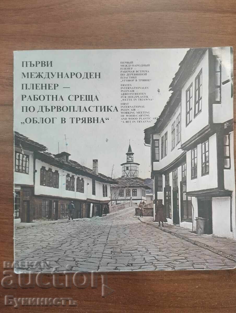 PLENER - RABOTNA SRESHTA PO DŬRVOPLASTIKA "OBLOG V TRYAVNA"