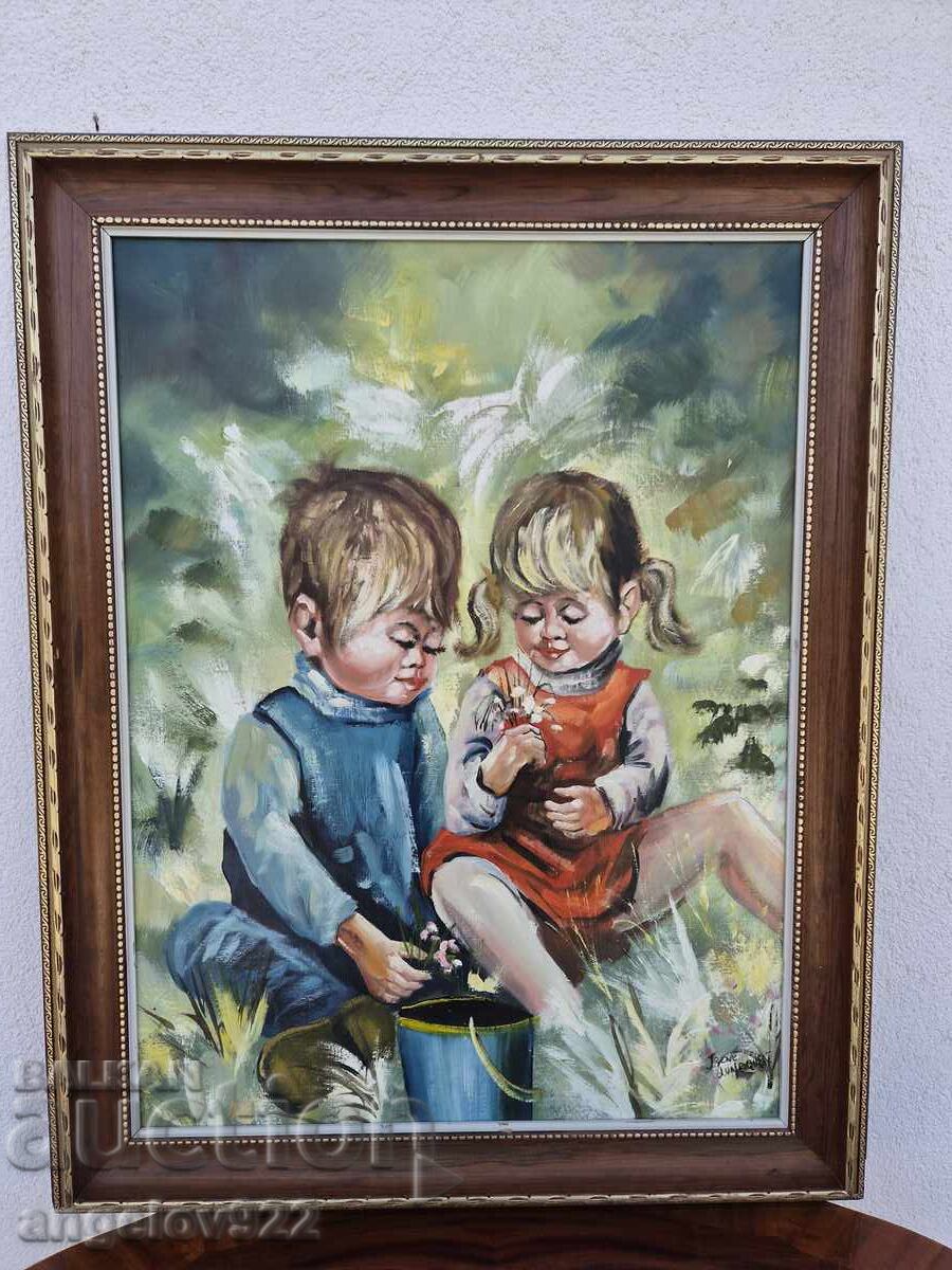 Original oil painting on canvas by Irene Lundqvist with price € 0.01 | 0.02 BGN Original oil painting on canvas by Irene Lundqvist with price € 0.01 | 0.02 BGN