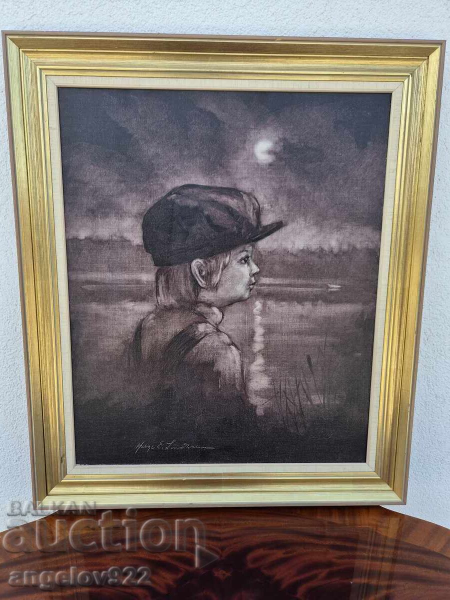 Original oil painting on canvas!!! with price € 0.01 | 0.02 BGN
