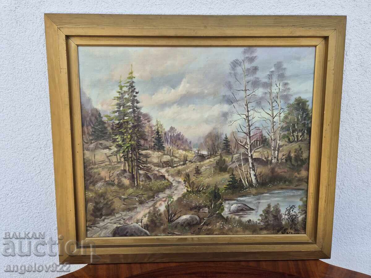 Pictura in ulei originala pe panza!!! cu preț € 27.00 | 52.81 BGN Pictura in ulei originala pe panza!!! cu preț € 27.00 | 52.81 BGN