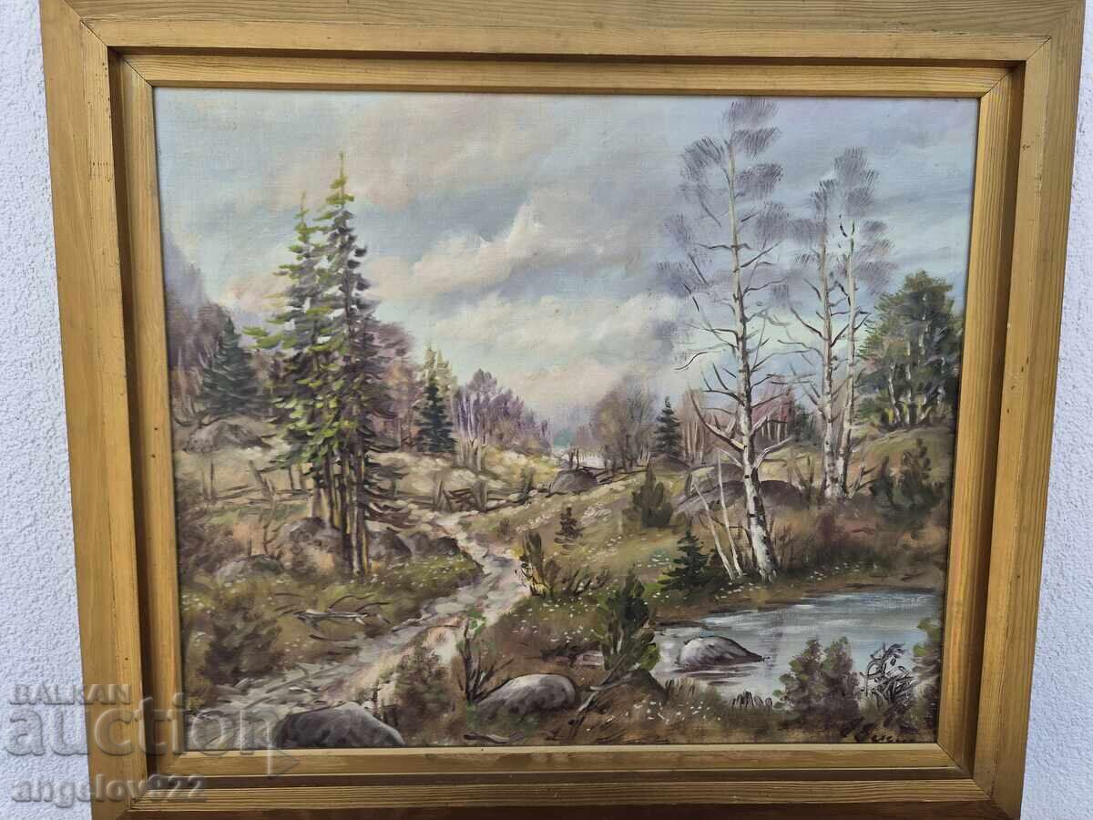 Livrarea Pictura in ulei originala pe panza!!! Livrarea Pictura in ulei originala pe panza!!!