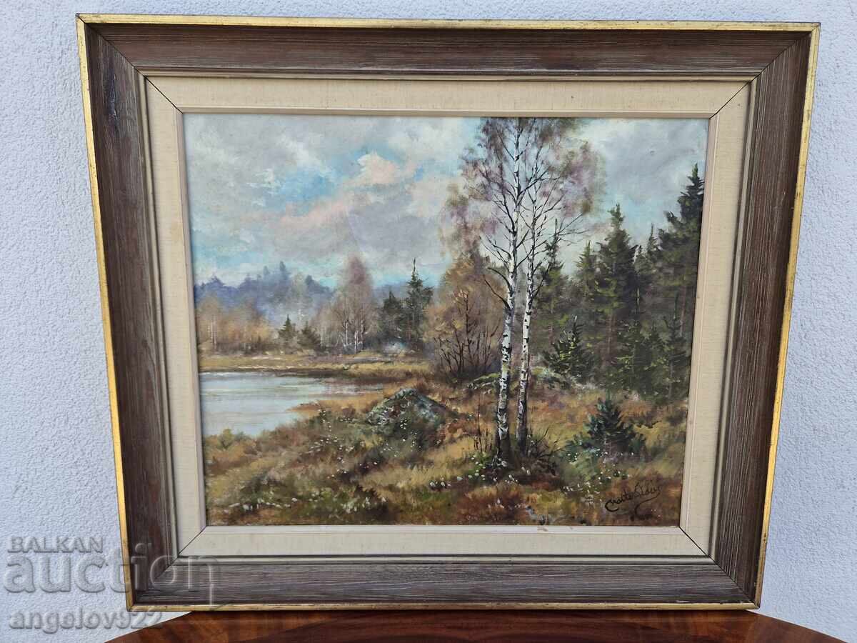 Pictura in ulei originala pe panza!!! cu preț € 19.11 | 37.38 BGN Pictura in ulei originala pe panza!!! cu preț € 19.11 | 37.38 BGN