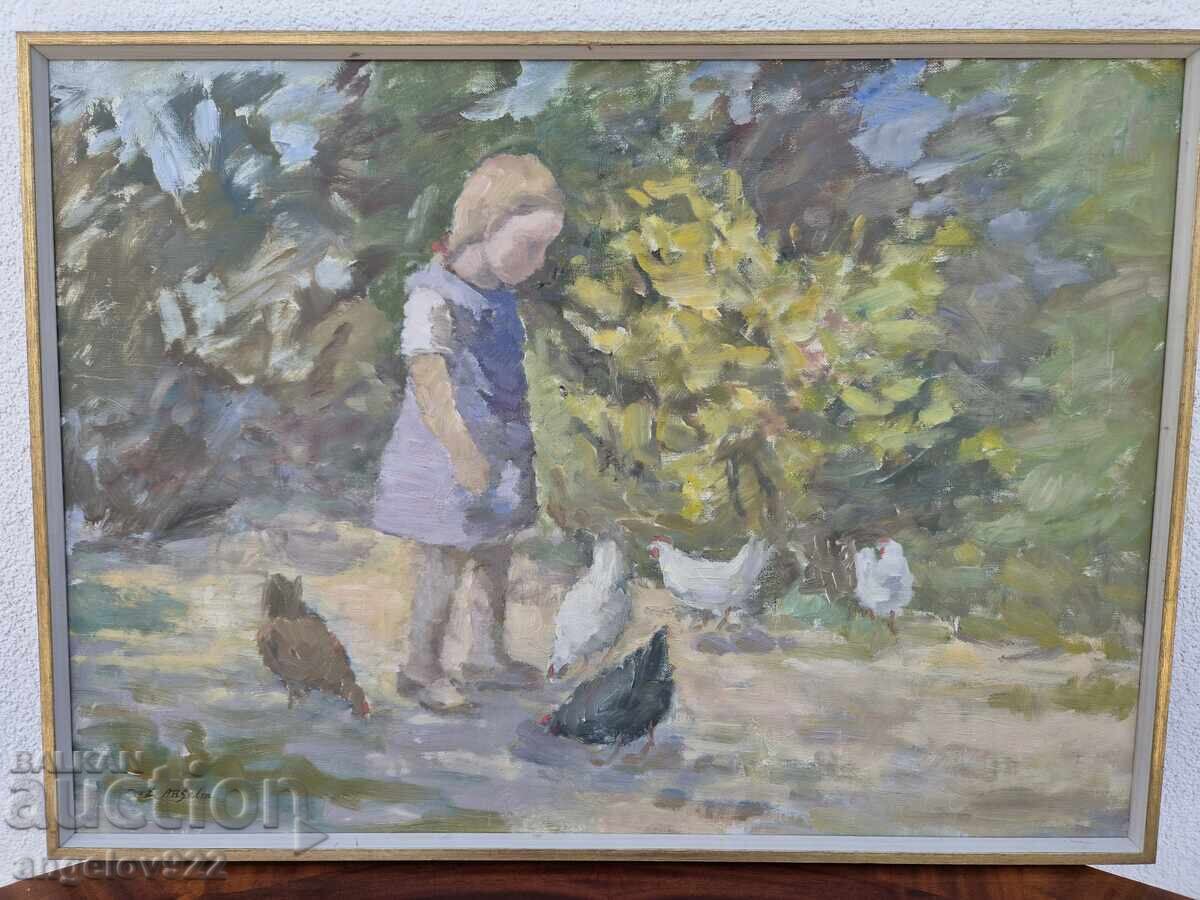 Licitație Pictura in ulei originala pe panza!!!