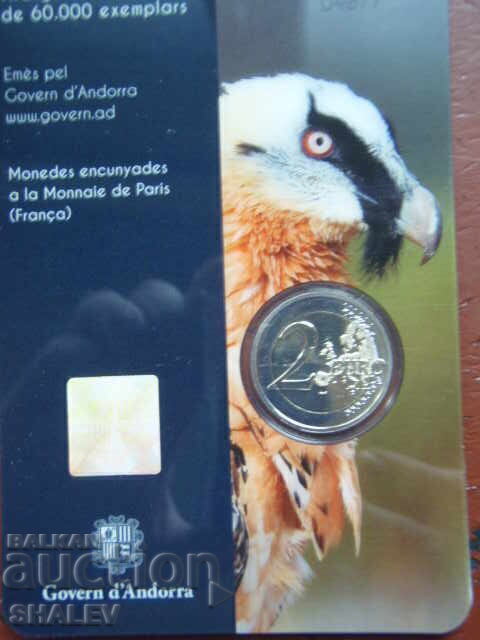 2 Euro 2025 Andorra "Bearded Vulture" (2) Unc (2 Euro) - 6