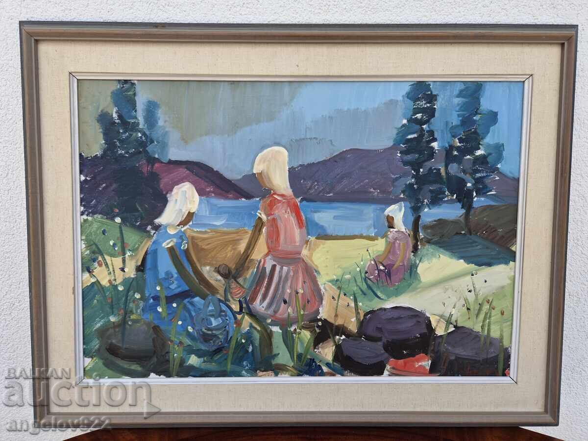 Auction  Original oil painting on canvas!!!
