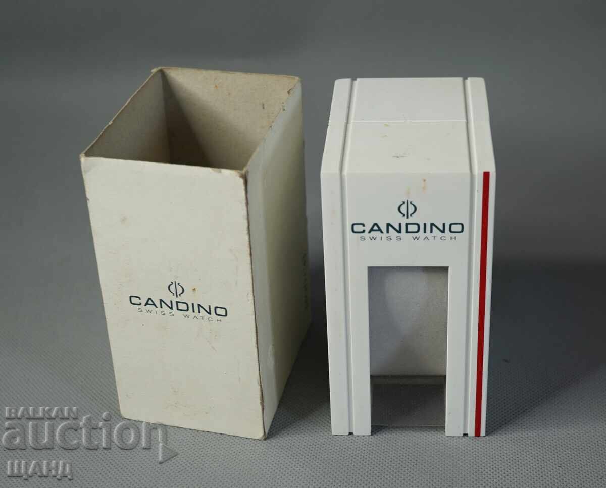 CANDINO Παλιό πρωτότυπο κουτί για ρολόι χειρός με τιμή € 5.55 | 10.85 BGN