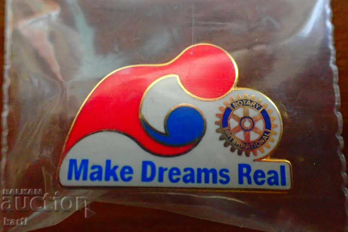 PIN - ROTARY - 2009 - NEW