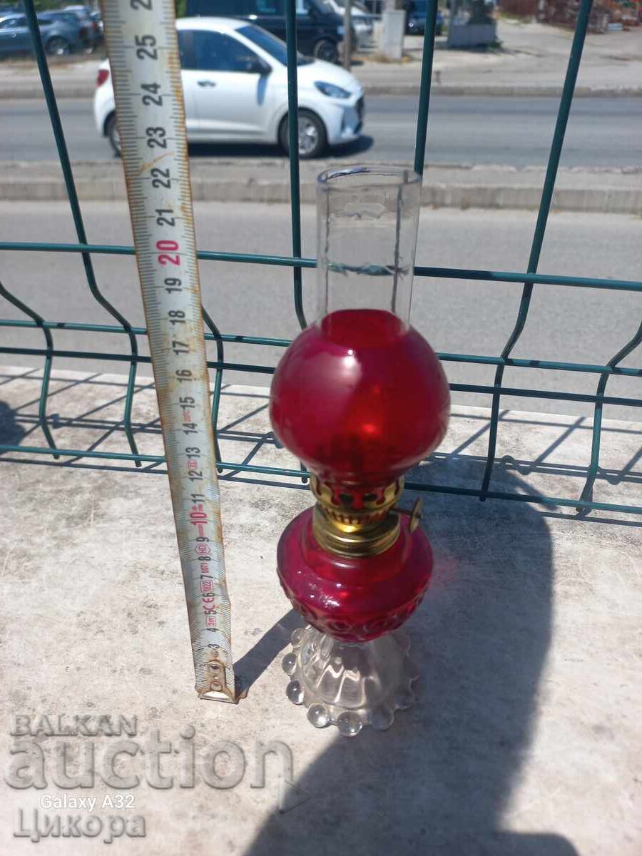 ΜΙΚΡΗ ΓΥΑΛΙΝΗ ΛΑΜΠΑ ΠΕΤΡΕΛΑΙΟΥ ΦΑΝΑΡΙ ΧΡΩΜΑΤΙΣΤΟ ΓΥΑΛΙ με τιμή € 40.00 | 78.23 BGN ΜΙΚΡΗ ΓΥΑΛΙΝΗ ΛΑΜΠΑ ΠΕΤΡΕΛΑΙΟΥ ΦΑΝΑΡΙ ΧΡΩΜΑΤΙΣΤΟ ΓΥΑΛΙ με τιμή € 40.00 | 78.23 BGN