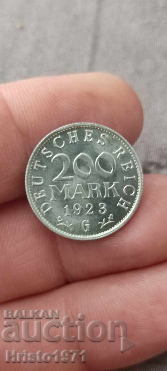 200 mărci 1923