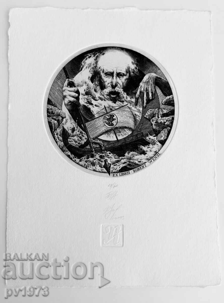 Delivery of Three graphics by Hristo Naydenov. Artist's print