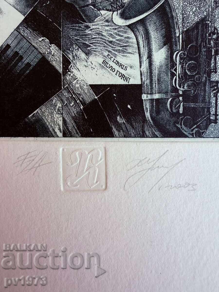 Three graphic prints by Hristo Naydenov. Artist's proof - 7 Three graphic prints by Hristo Naydenov. Artist's proof - 7