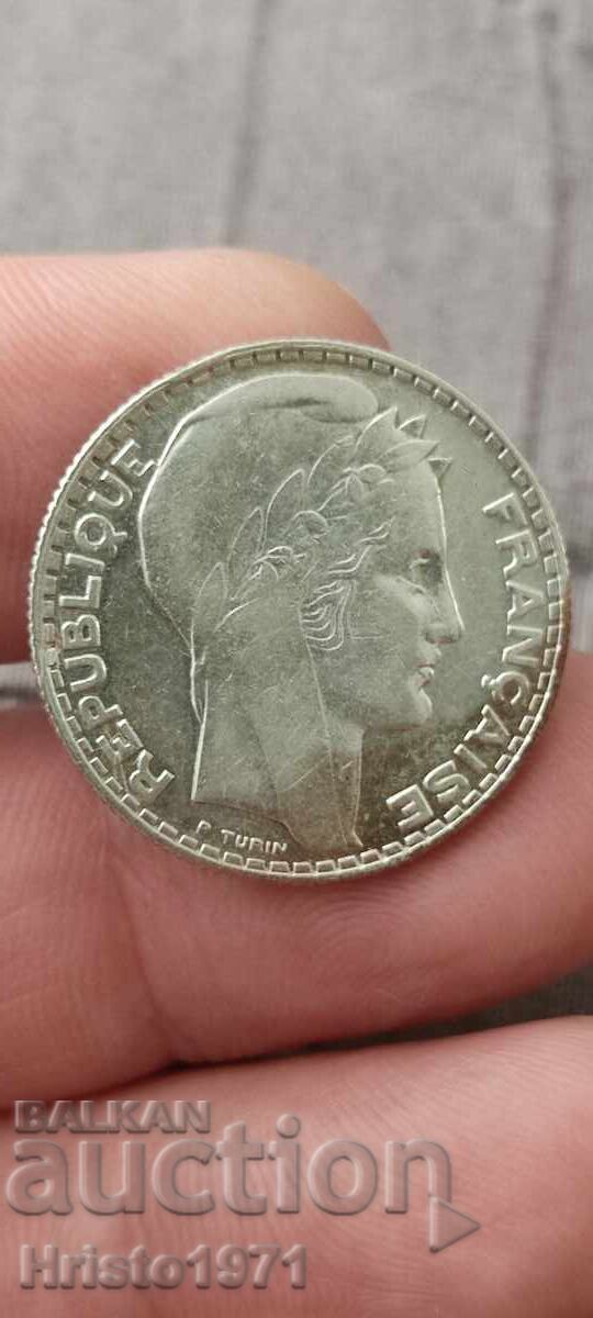 10 Francs 1934 with price € 22.00 | 43.03 BGN