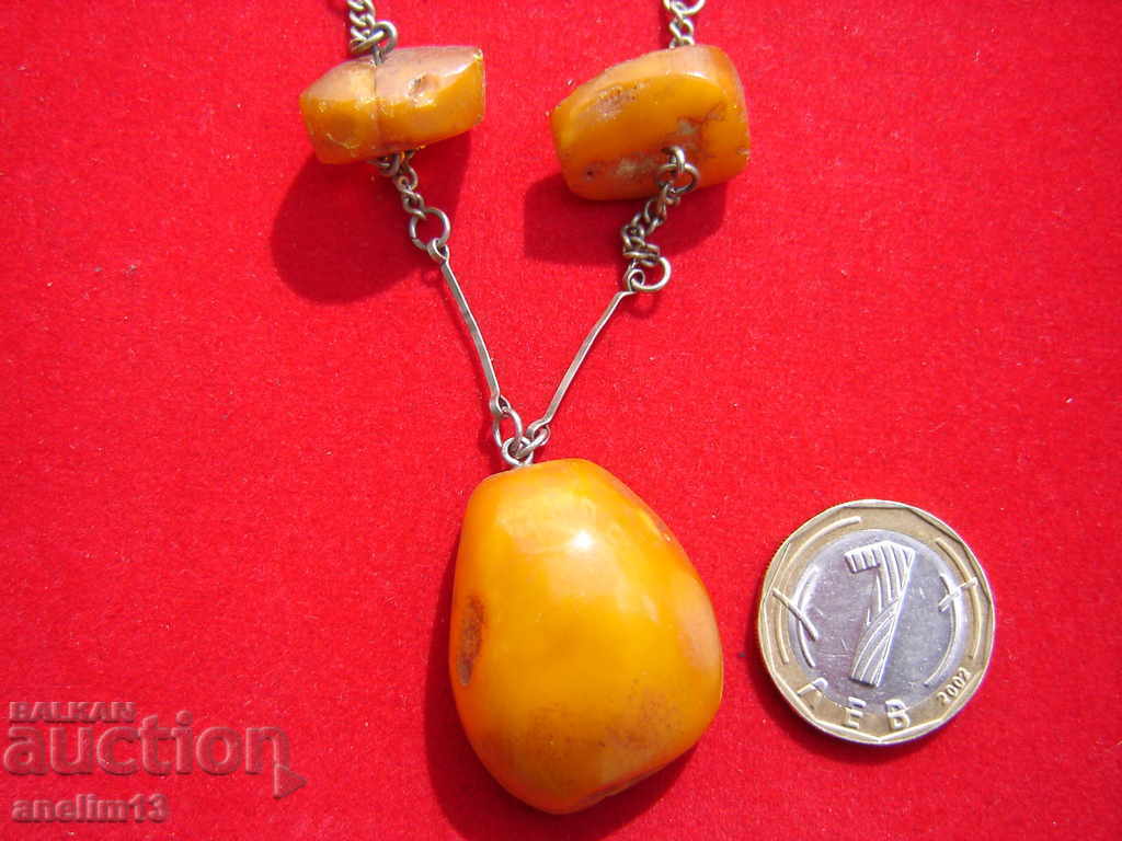 Delivery of OLD NECKLACE NATURAL BALTIC ROYAL EGG AMBER