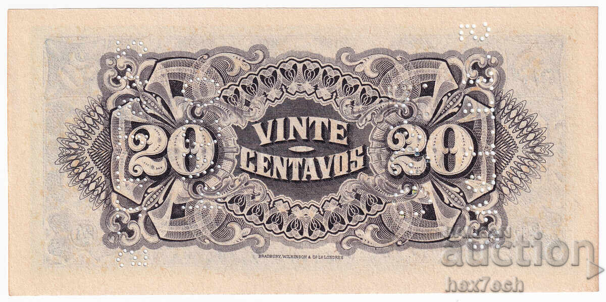 Auction  ❤️ ⭐ Mozambique 1933 20 centavos ⭐ ❤️