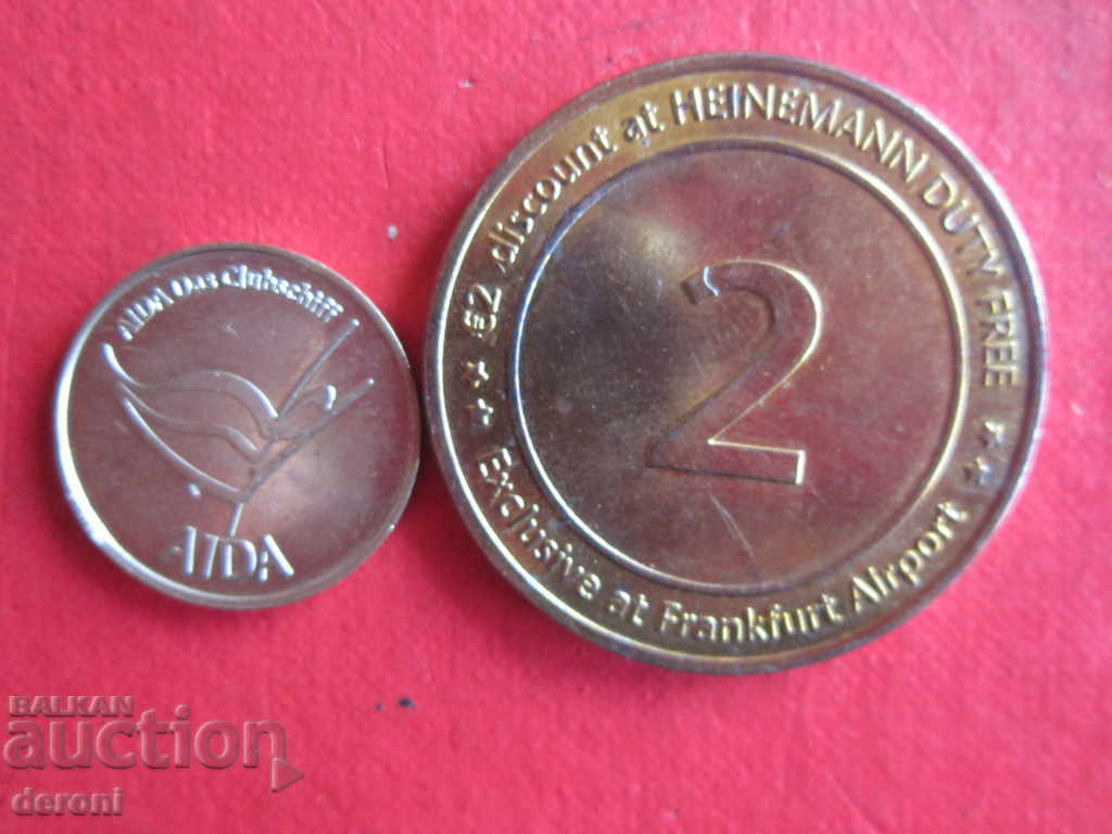 Old German token lot old tokens with price € 5.11 | 9.99 BGN Old German token lot old tokens with price € 5.11 | 9.99 BGN