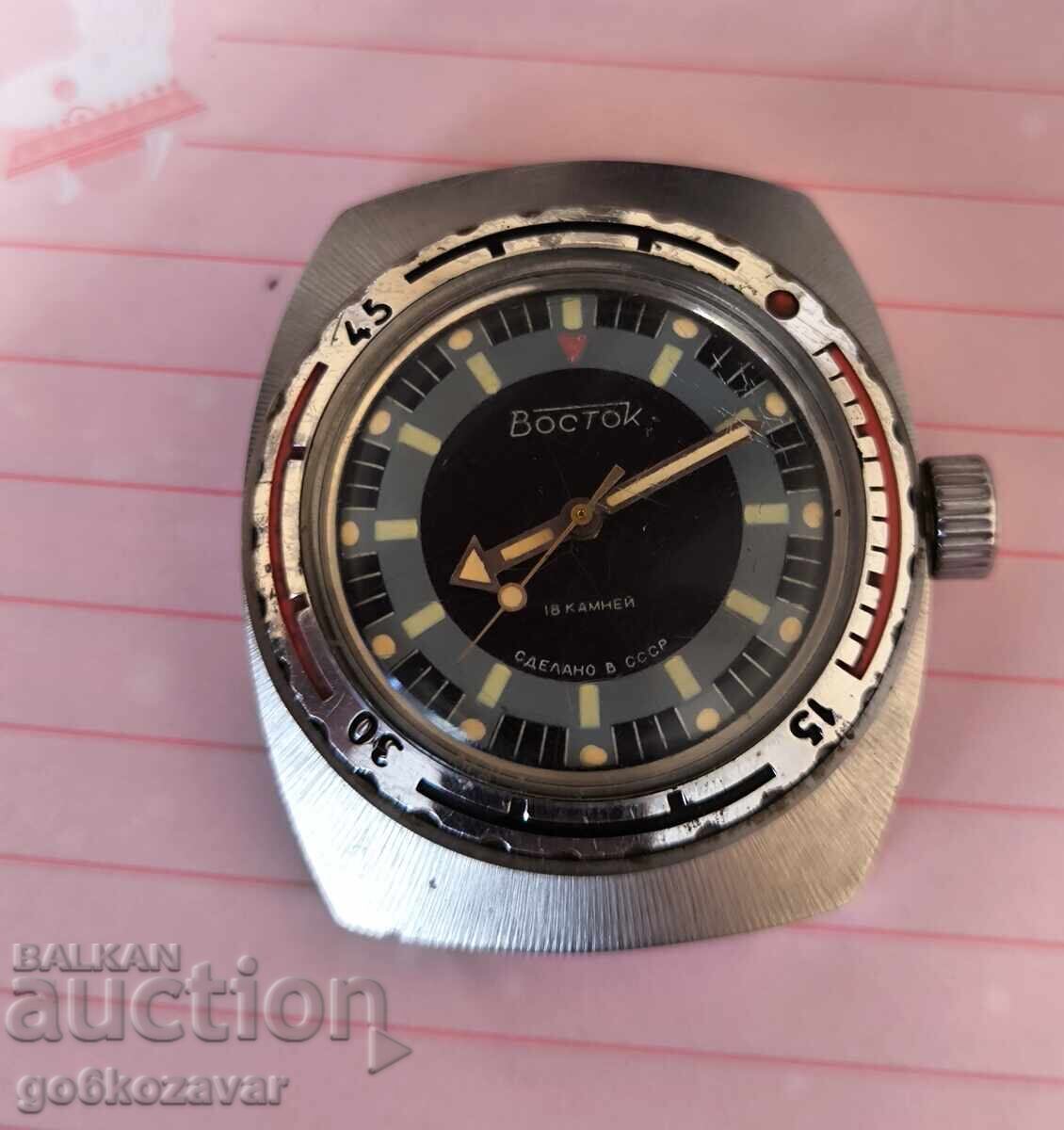 Vostok „Aμφίβια“ 200 μ, ΕΣΣΔ, 18 πέτρες, μηχανικό με τιμή € 31.00 | 60.63 BGN