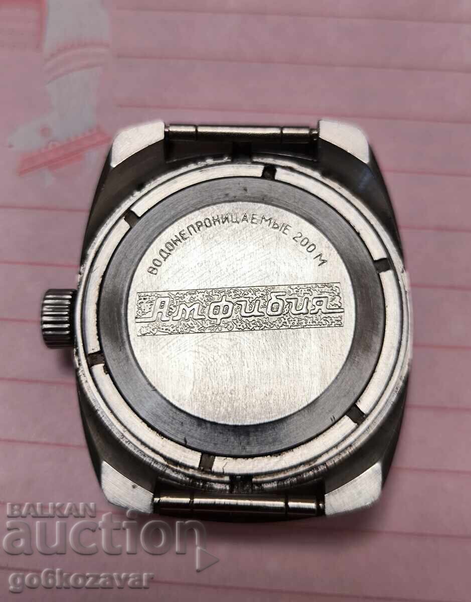 Vostok „Aμφίβια“ 200 μ, ΕΣΣΔ, 18 πέτρες, μηχανικό - 5