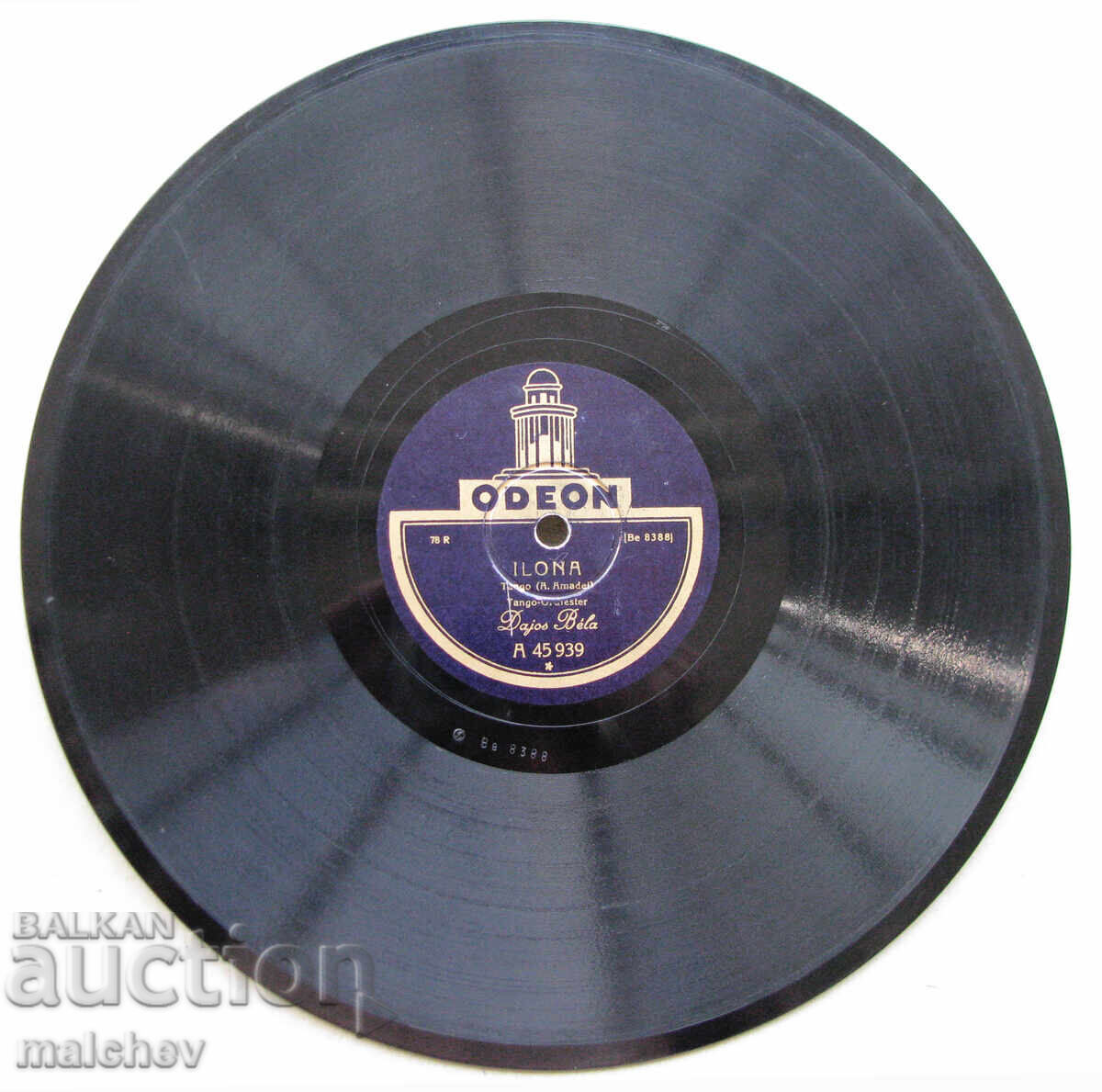 Livrarea Disc de gramofon din bachelită 1929, Jeanne..., excelent
