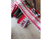 16 football scarves