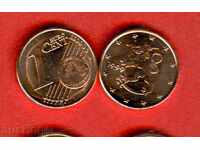 FINLANDA FINLANDA 1 Cent numărul - numărul 1999 NOU UNC