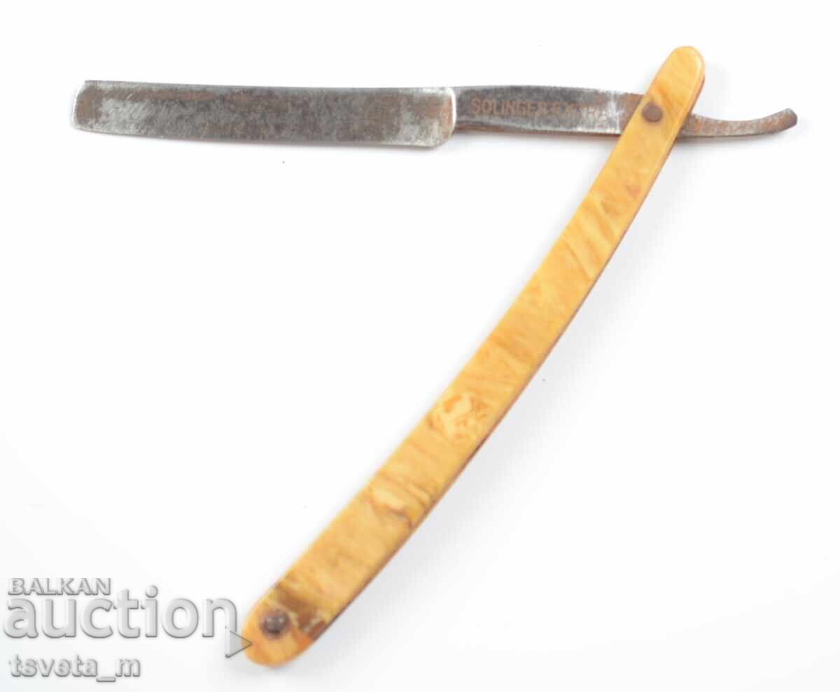 Antique straight razor SOLINGEN EXTRA