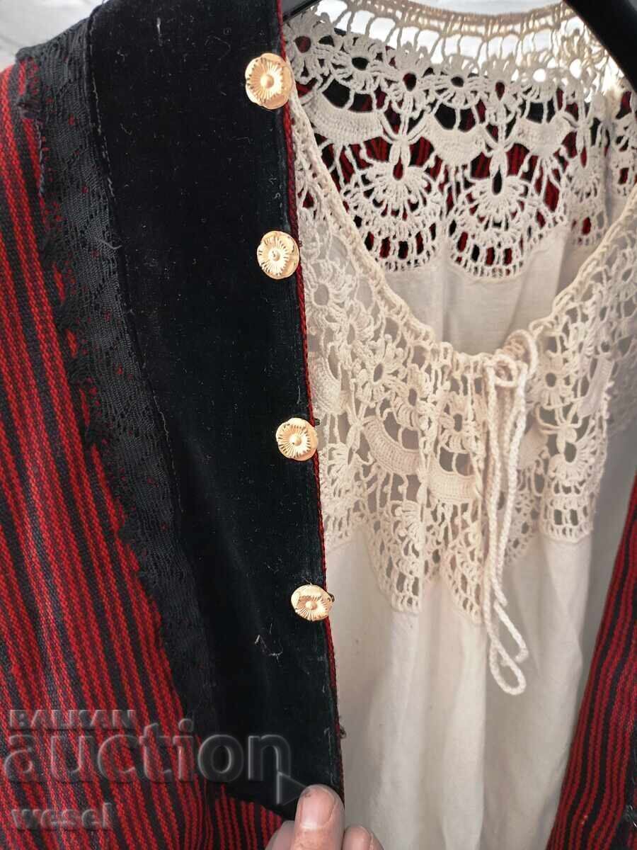 Auction Two parts of an old traditional female folk costume Auction Two parts of an old traditional female folk costume