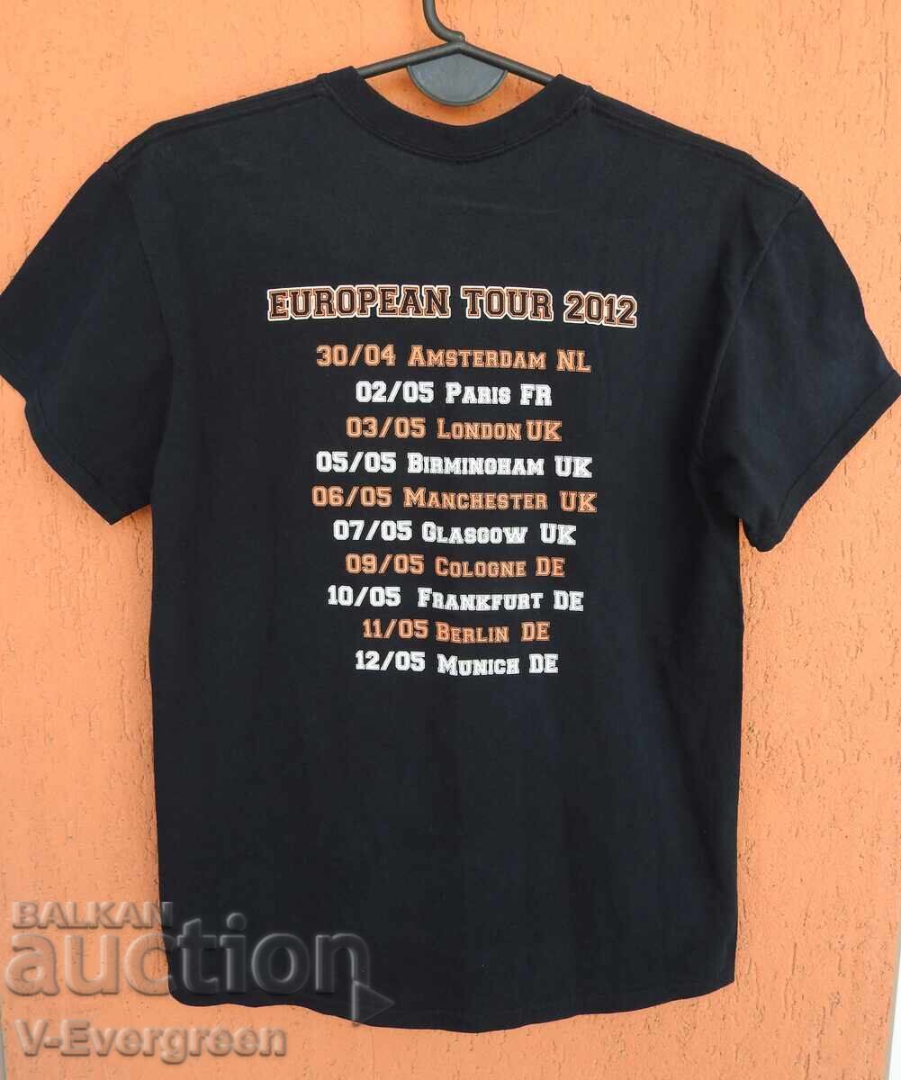 TRAIN 2012 European Tour promo t-shirt M - 7