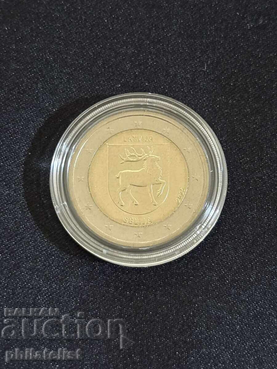 Letonia 2025 – 2 euro – Selonia UNC /c cu preț € 4.20 | 8.21 BGN Letonia 2025 – 2 euro – Selonia UNC /c cu preț € 4.20 | 8.21 BGN