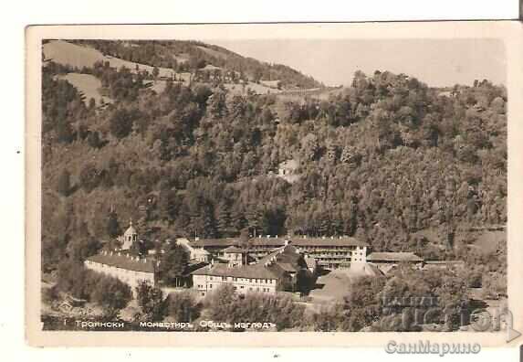 Harta Bulgaria Manastirea Troian Vedere generala 6**