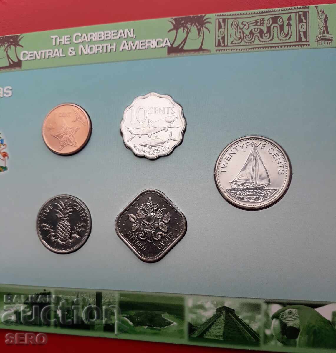 Бахами-СЕТ 2005-2007 от 5 монети с цена € 4.01 | 7.84 лв.