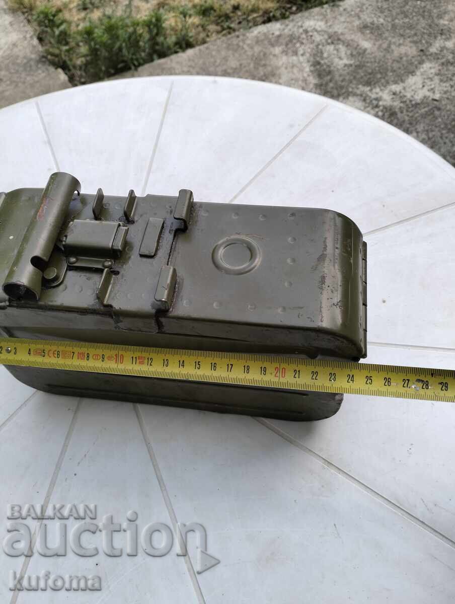Military ammunition box for machine gun - 7