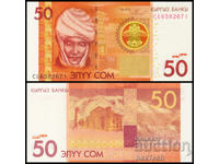 ❤️ ⭐ Kârgâzstan 2009 50 som UNC nou ⭐ ❤️