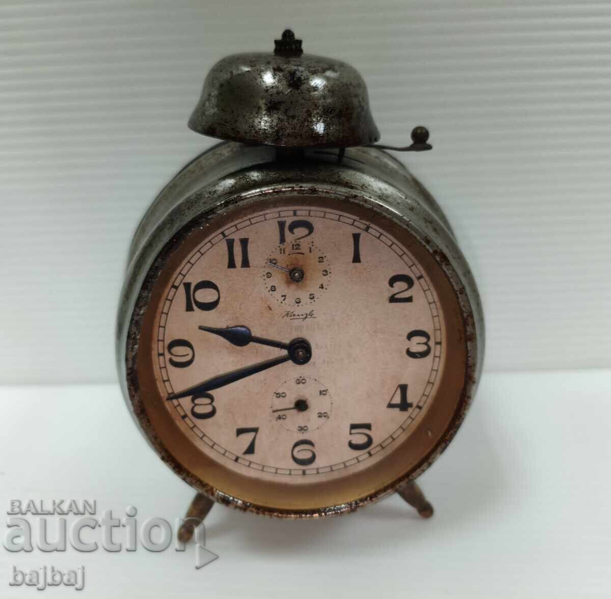 Old working alarm clock