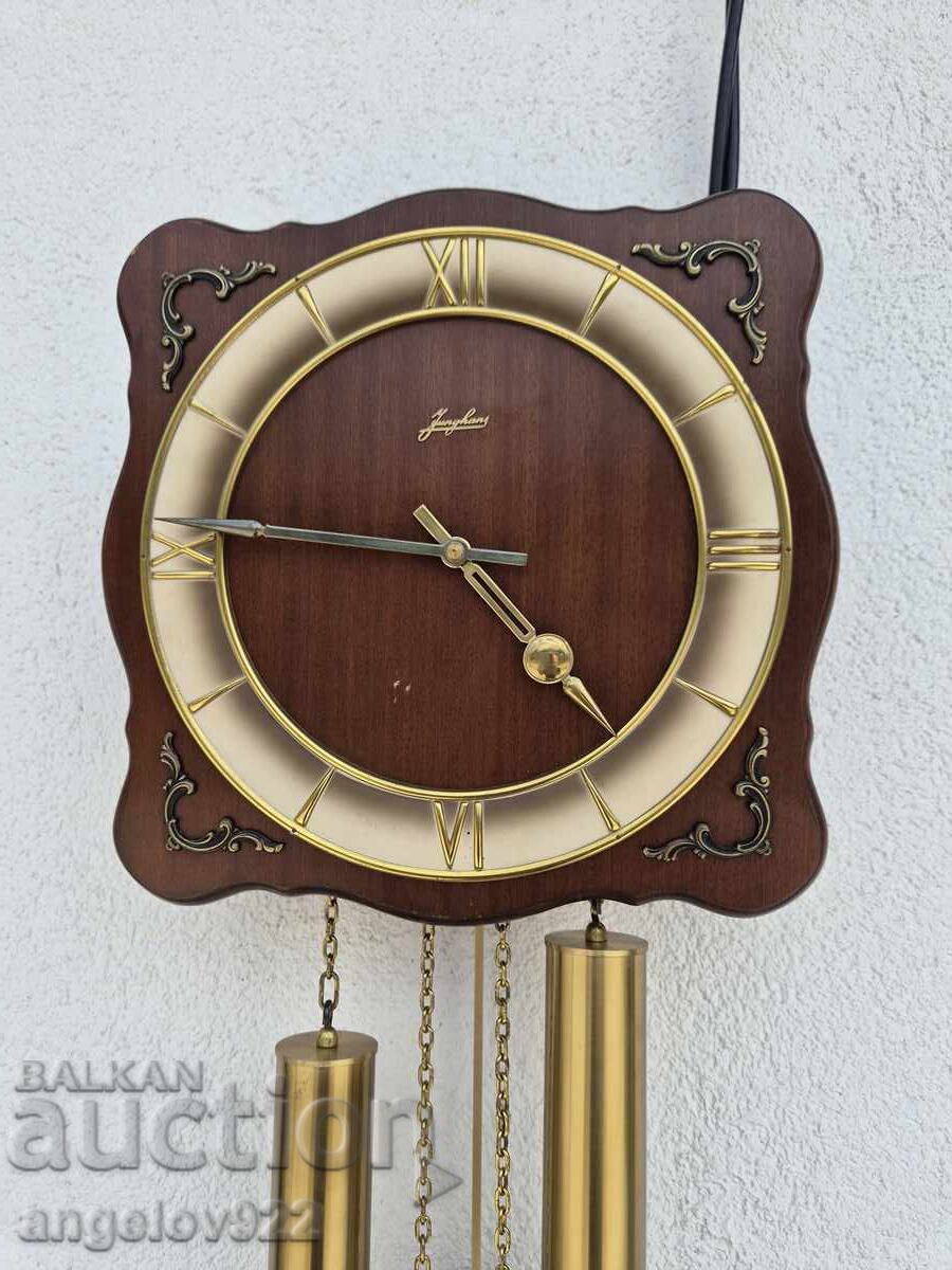Auction  JUNGHANS German Wall Clock WORKING