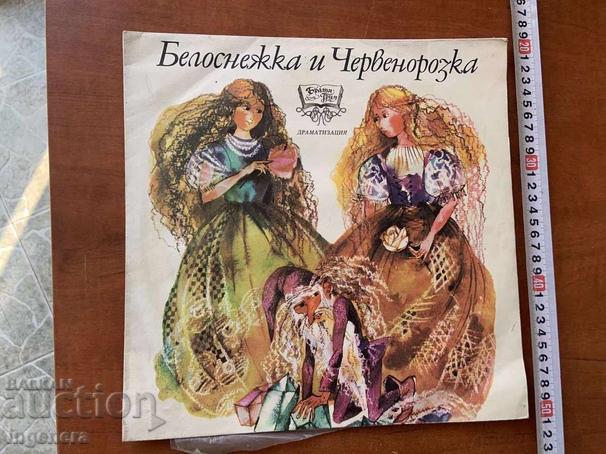 LARGE VINYL RECORD-FAIRY TALE 1987