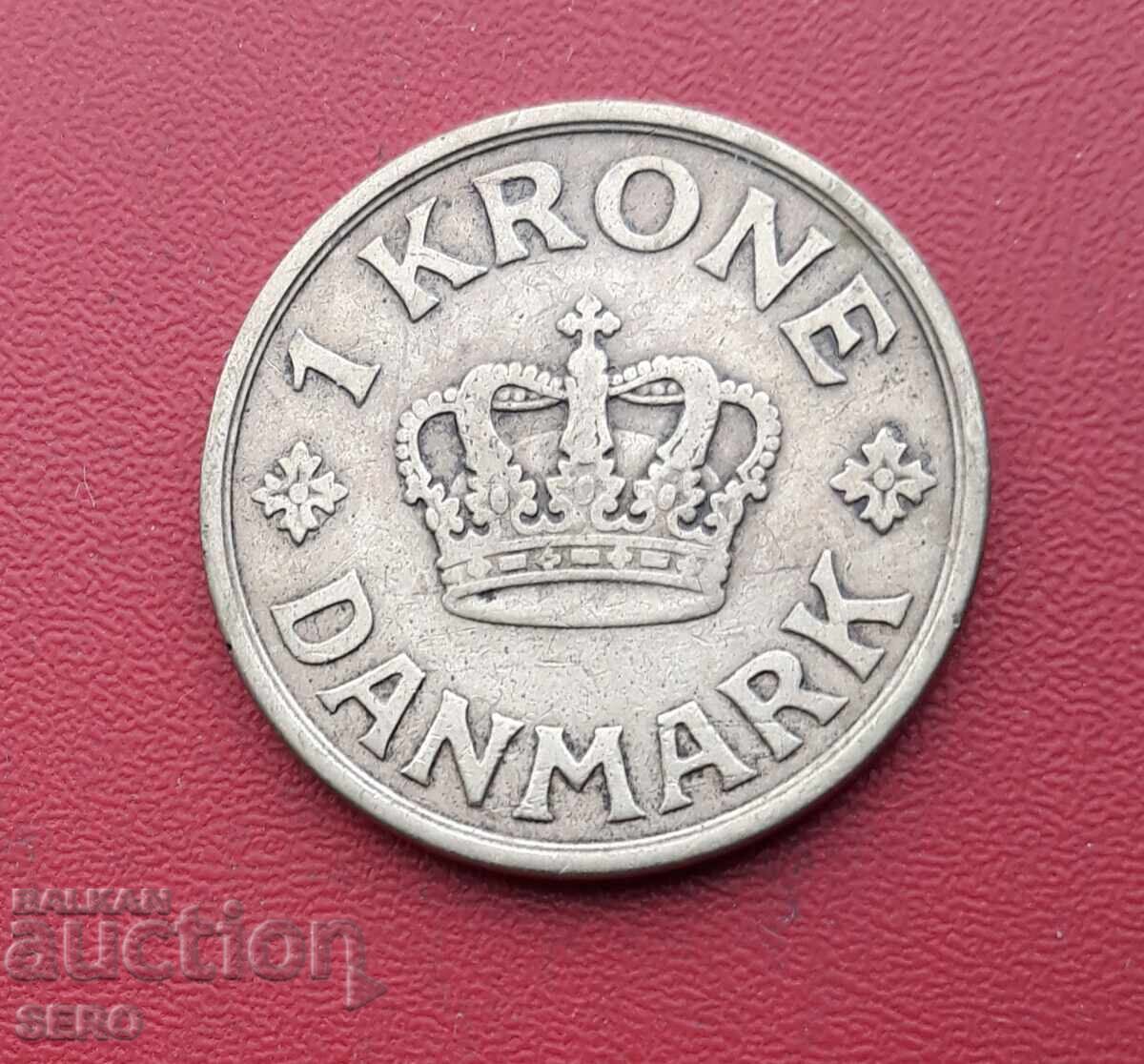 Дания-1 крона 1929-рядка