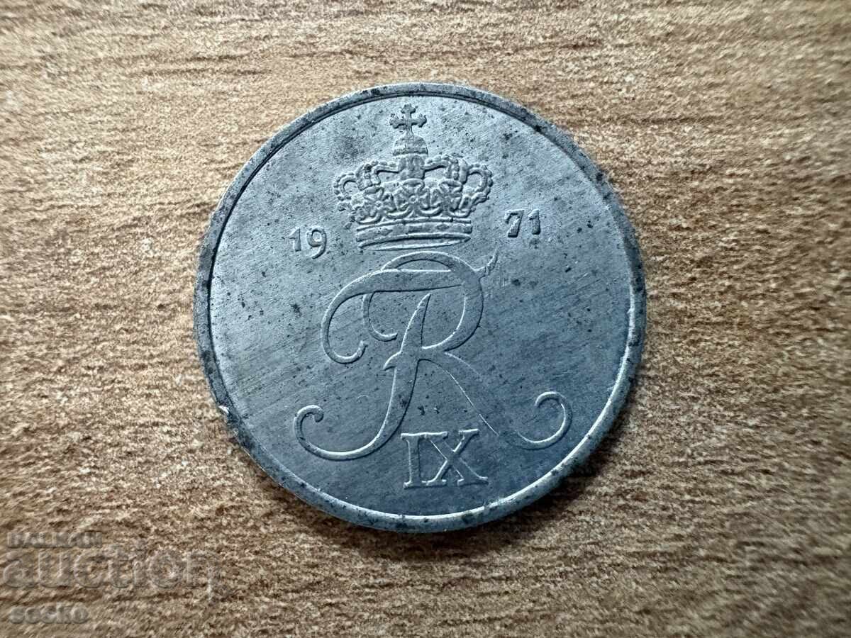 Danemarca - 2 øre (1971) cu preț € 0.15 | 0.29 BGN