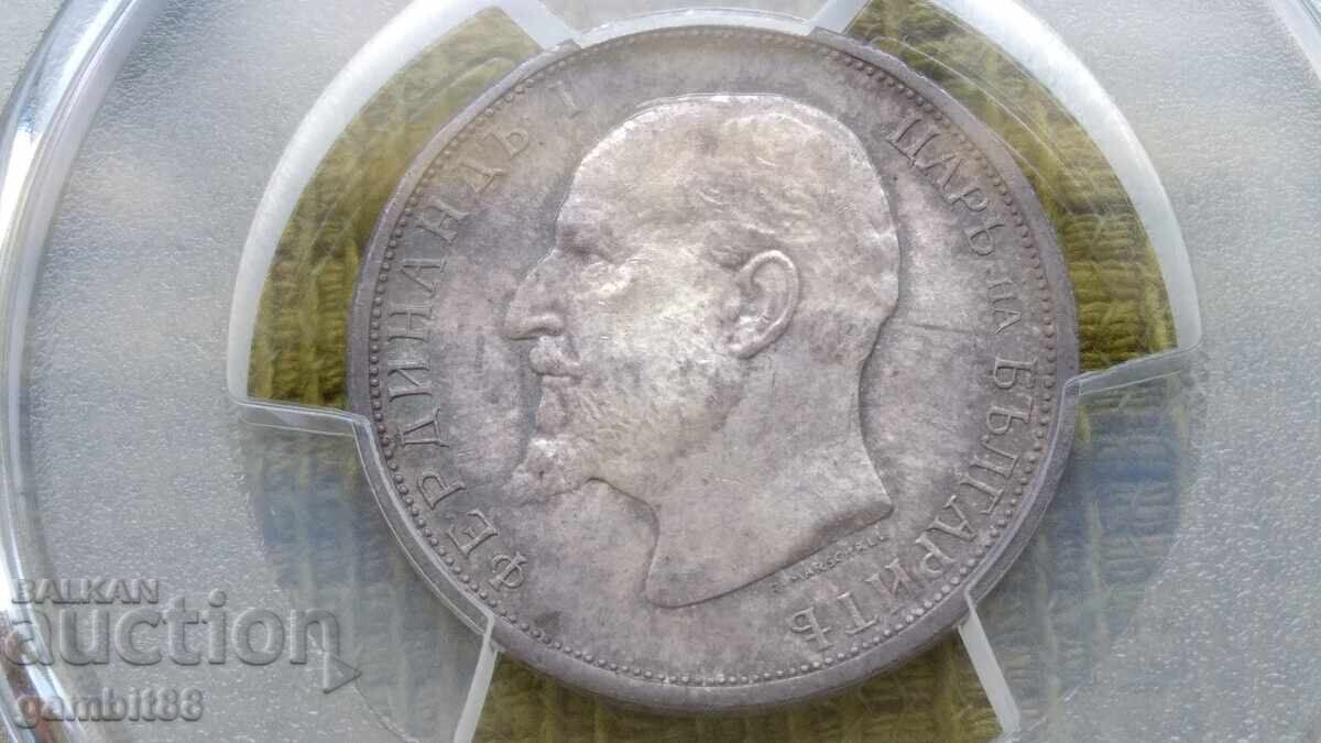1 Lev 1913 Kingdom of Bulgaria-MS62 PCGS. Read the description! - 10