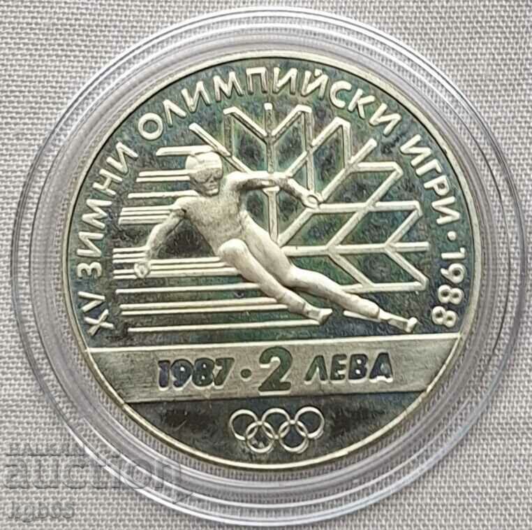 2 BGN 1987 Winter Olympic Games #2 2 BGN 1987 Winter Olympic Games #2