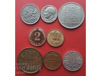 Смесен лот от 8 монети