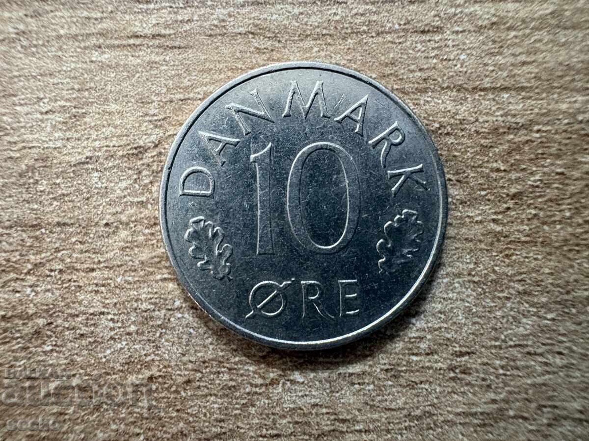 Denmark - 10 Øre (1976)