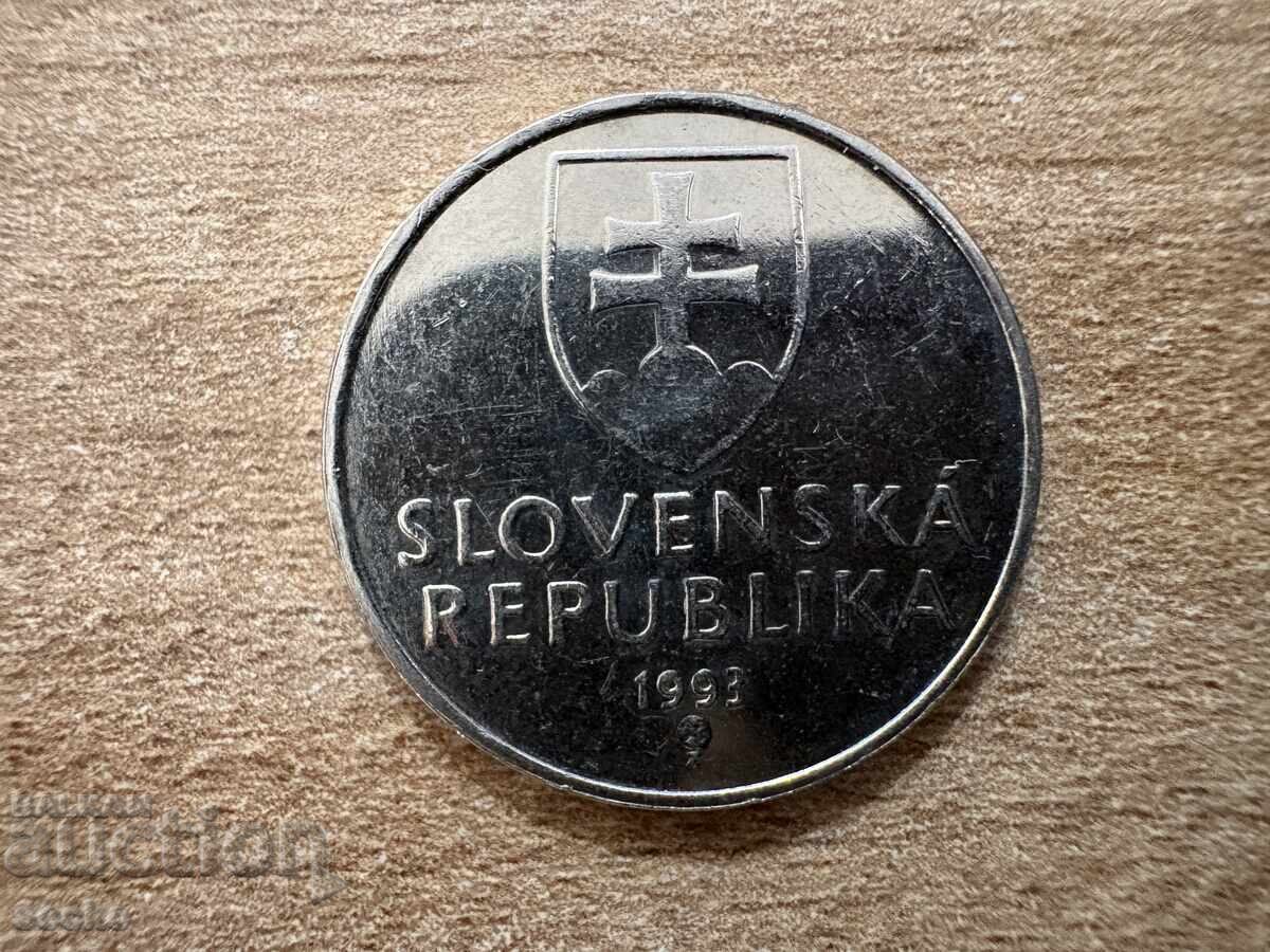 Slovacia - 2 coroane (1993) cu preț € 0.12 | 0.23 BGN Slovacia - 2 coroane (1993) cu preț € 0.12 | 0.23 BGN