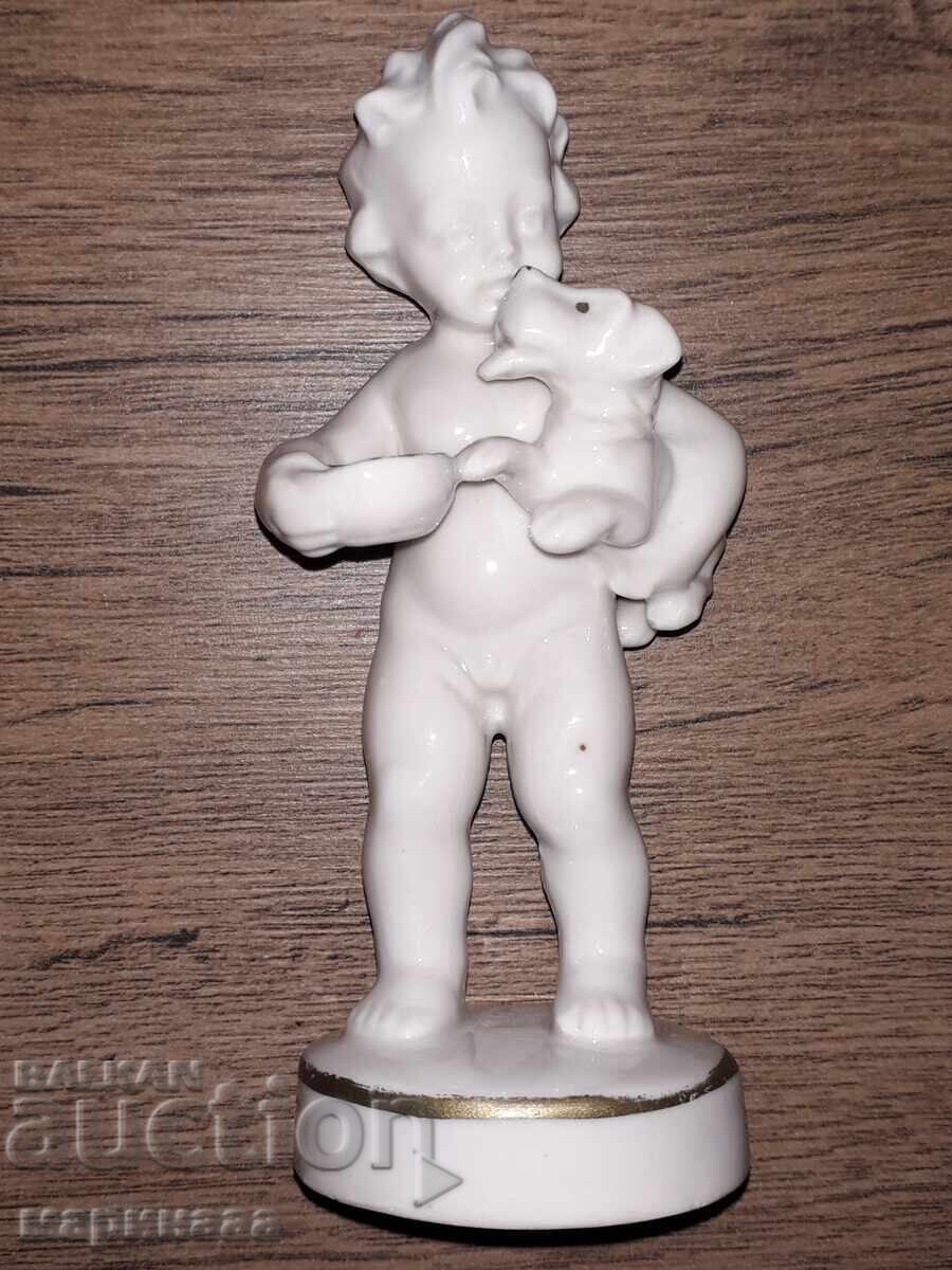 PORCELAIN FIGURINE. GERMANY. HALLMARK PORCELAIN FIGURINE. GERMANY. HALLMARK