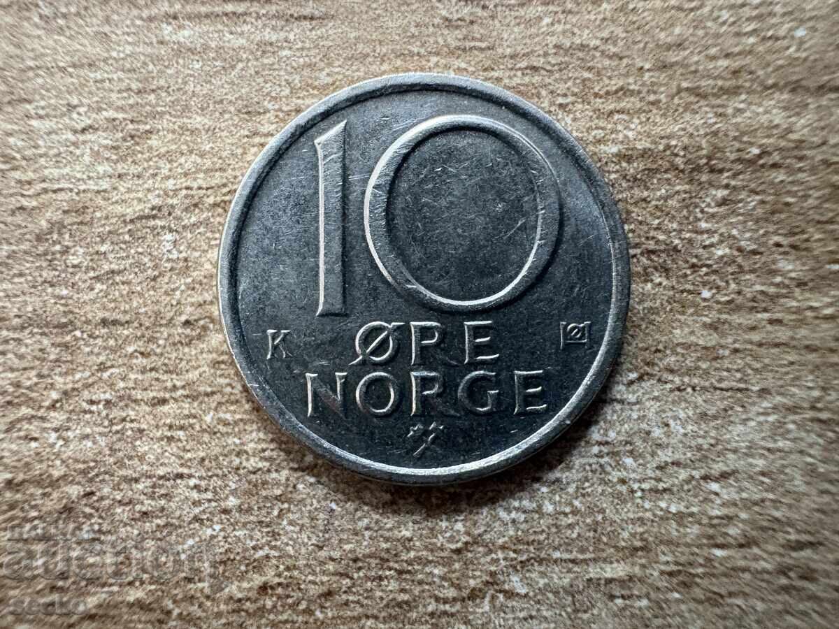 Norvegia - 10 øre (1987)