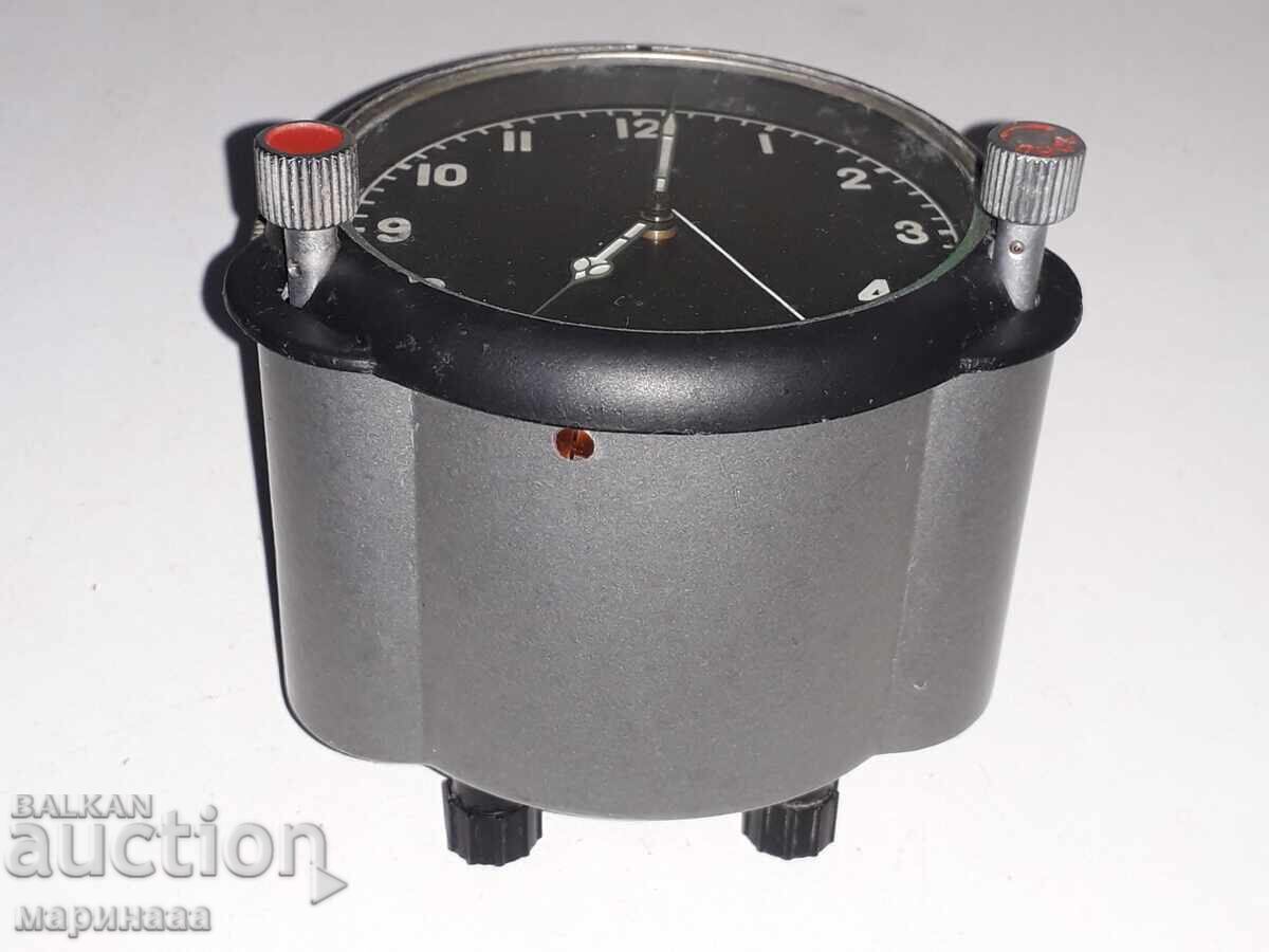 AVIATION INSTRUMENT. CLOCK FROM A MIG FIGHTER JET - 5