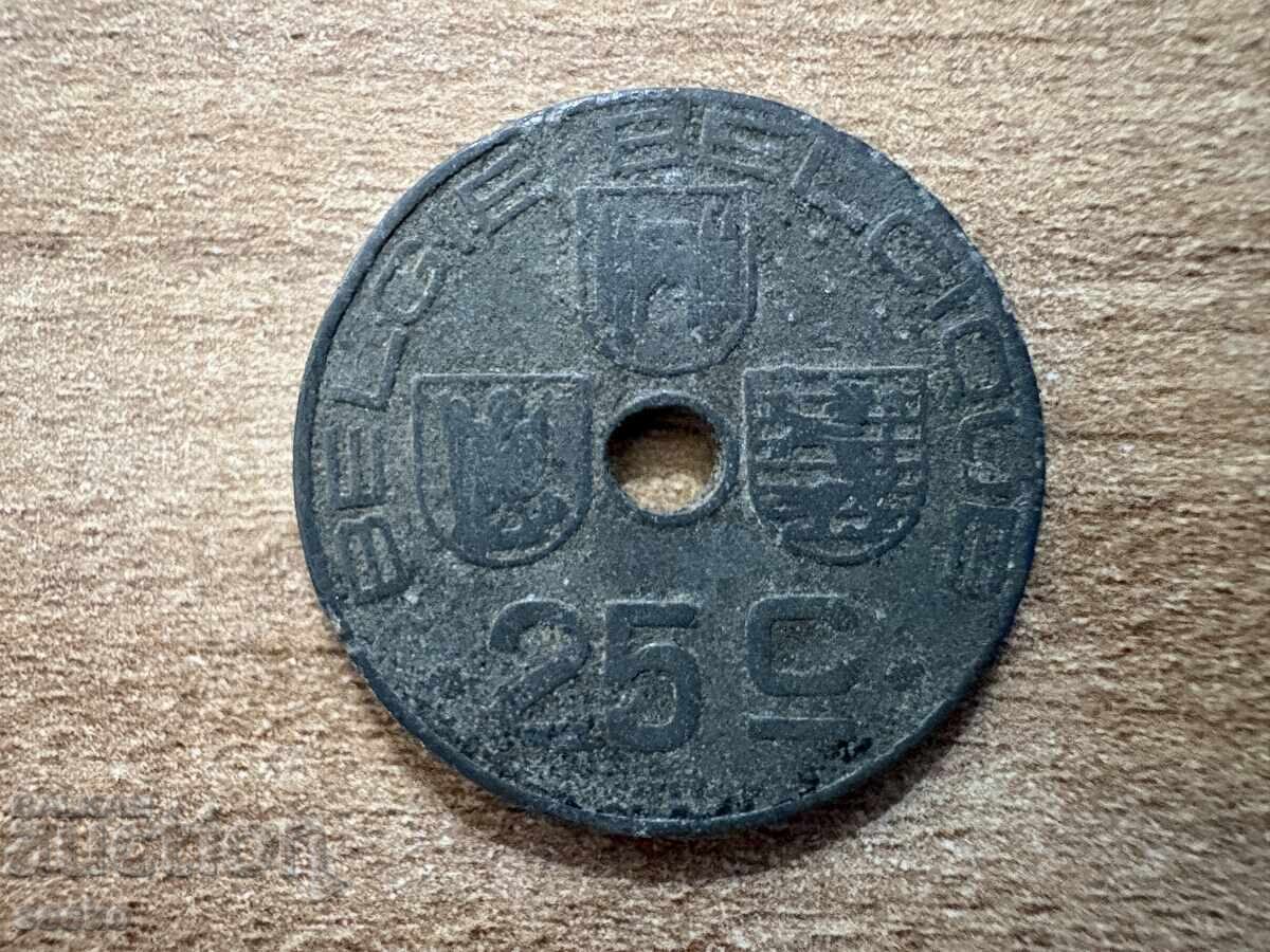 Belgium - 25 centimes (1943) - BELGIE - BELGIQUE