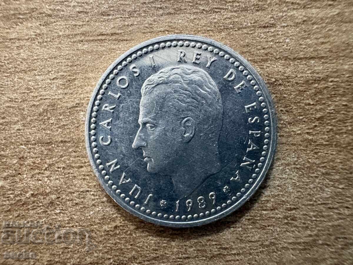 Spania - 1 pesetă (1989) cu preț € 0.12 | 0.23 BGN